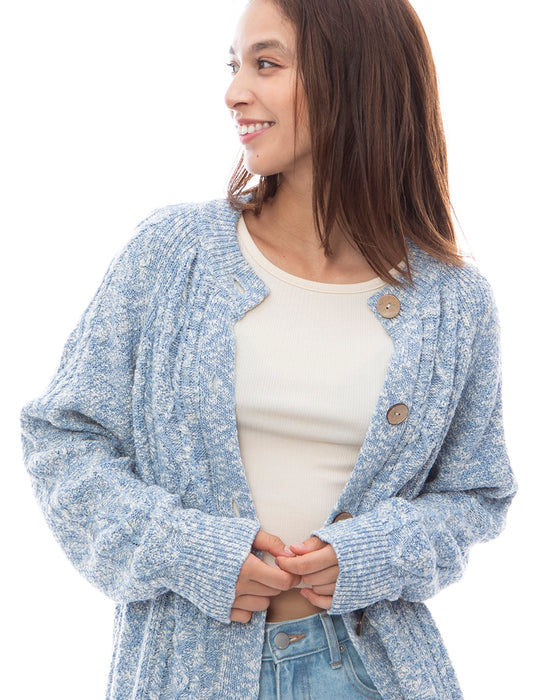 【OUTLET】【直営店限定】BILLABONG レディース KNIT CARDIGAN ニットカーディガン 【2024年春夏モデル】