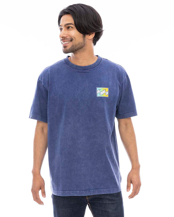 【OUTLET】BILLABONG メンズ CRAYON WAVE Ｔシャツ 【2024年夏モデル】