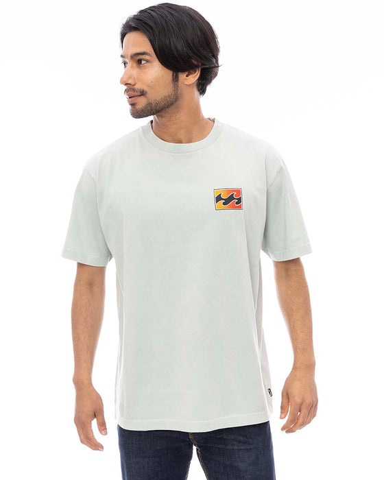 【OUTLET】BILLABONG メンズ CRAYON WAVE Ｔシャツ 【2024年夏モデル】