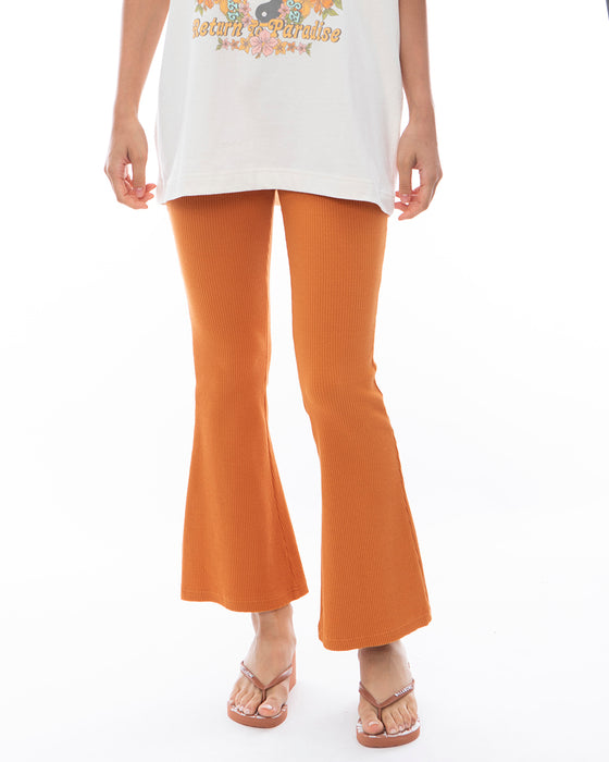 【OUTLET】BILLABONG レディース FLARE LEGGING PANT ロングパンツ/フレアレギンス 【2024年春夏モデル】
