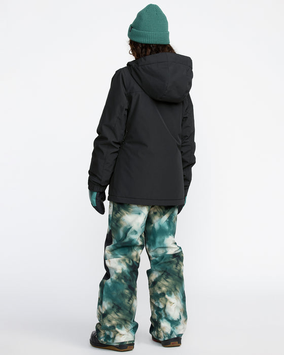 ボルコム 子ども用ジャケット ライトグリーン/ブラック130 OUTLET FAMILY SALE】VOLCOM キッズ MIIINTY INS JACKET スノージャケット