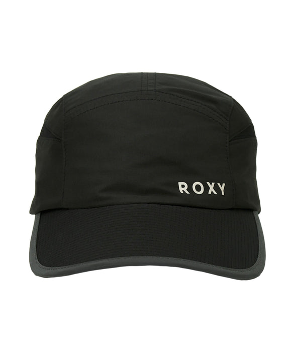 ROXY FITNESS EARTHY CRISP CAP リフレクターロゴキャップ /撥水/速乾/抗菌防臭 【2026年秋冬モデル】