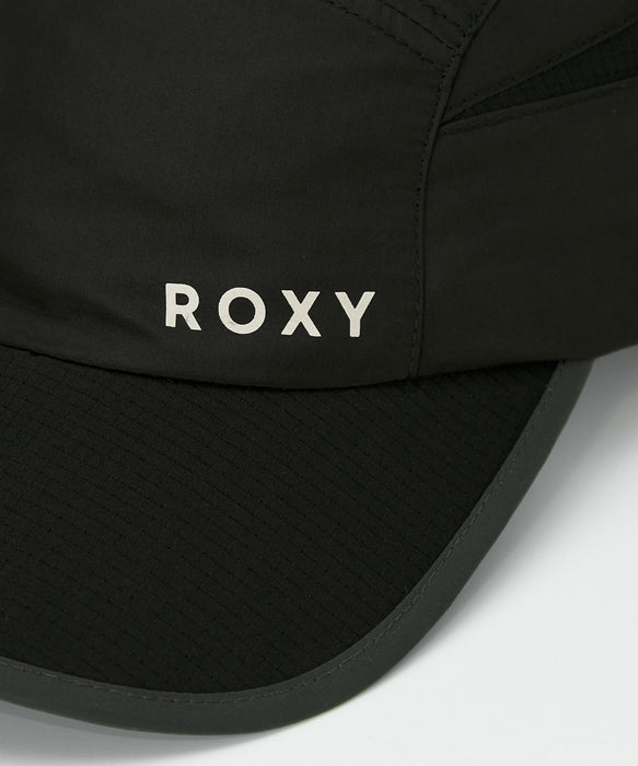 ROXY FITNESS EARTHY CRISP CAP リフレクターロゴキャップ /撥水/速乾/抗菌防臭 【2026年秋冬モデル】