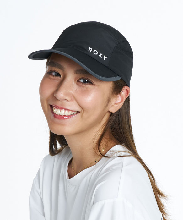 ROXY FITNESS EARTHY CRISP CAP リフレクターロゴキャップ /撥水/速乾