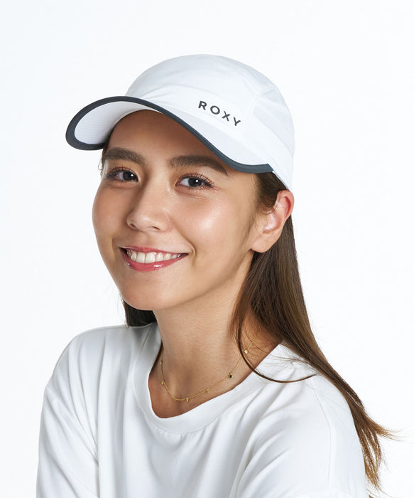 ROXY FITNESS EARTHY CRISP CAP リフレクターロゴキャップ /撥水/速乾/抗菌防臭 【2026年秋冬モデル】