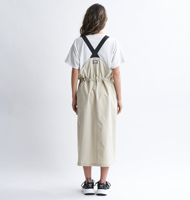 Roxy 撥水 ジャンパースカート GREEN RIVER JUMPER SKIRT