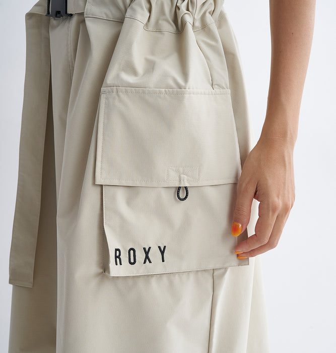 Roxy 撥水 ジャンパースカート GREEN RIVER JUMPER SKIRT