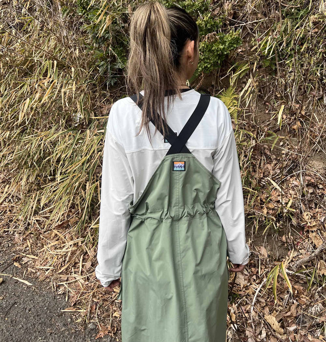 Roxy 撥水 ジャンパースカート GREEN RIVER JUMPER SKIRT