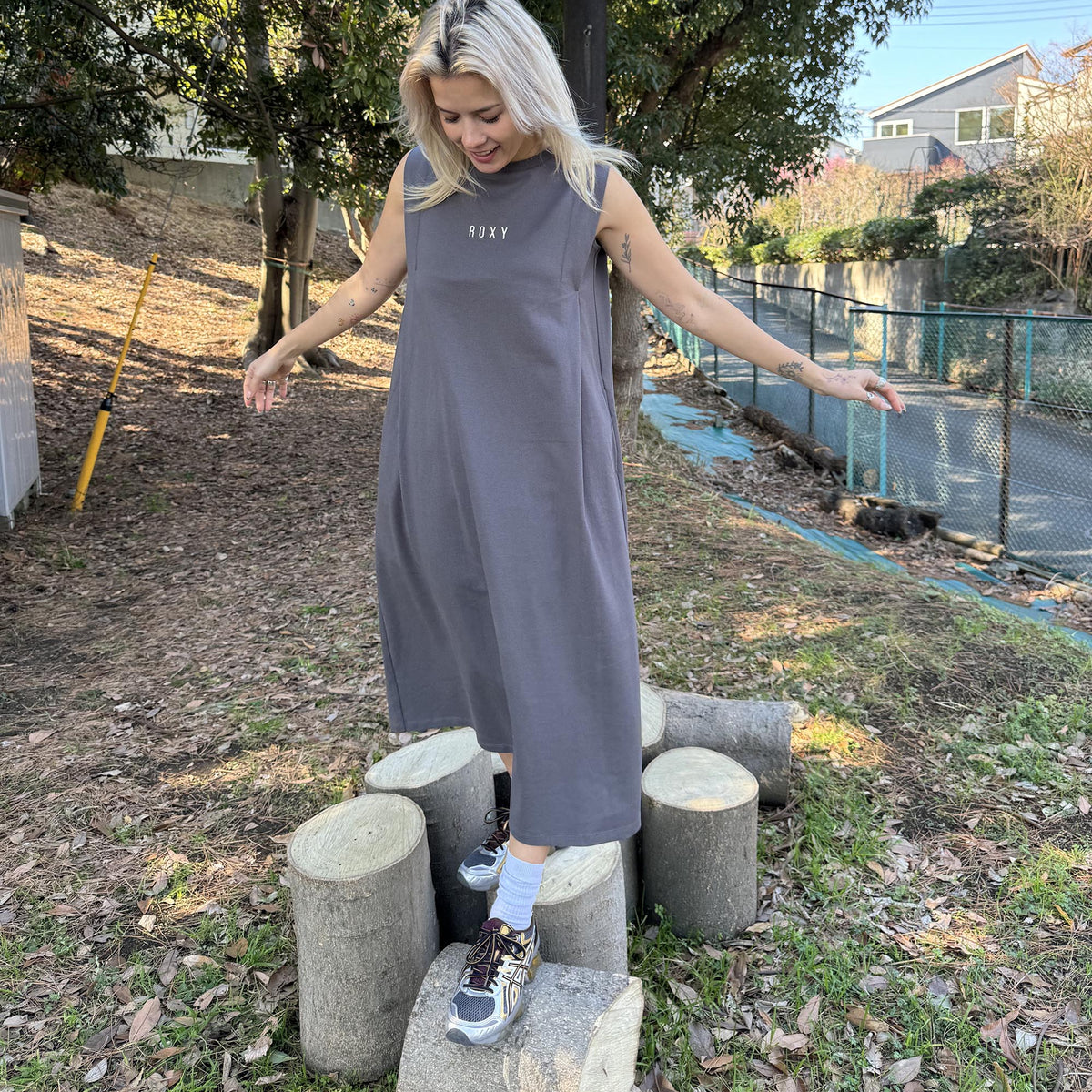 青ワンピース2880 ダブルフリルミニOP|ems excite | RETRO GIRL ONLINE STORE