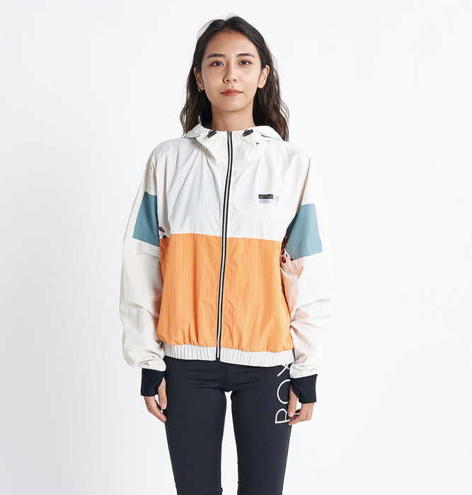 【BUY 2 20%OFF】【OUTLET】Roxy 撥水 ナイロンジャケット HERE EVER AFTER JACKET