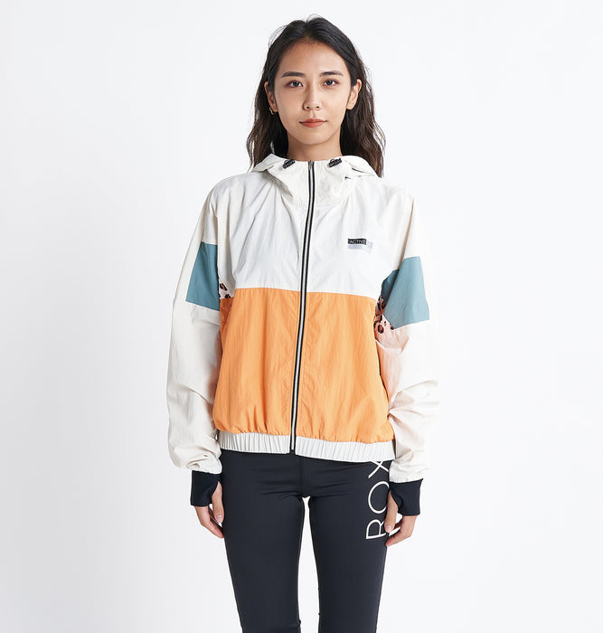 【BUY 2 20%OFF】【OUTLET】Roxy 撥水 ナイロンジャケット HERE EVER AFTER JACKET