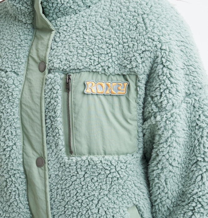 【OUTLET】Roxy UPON US ZIP ボアジャケット