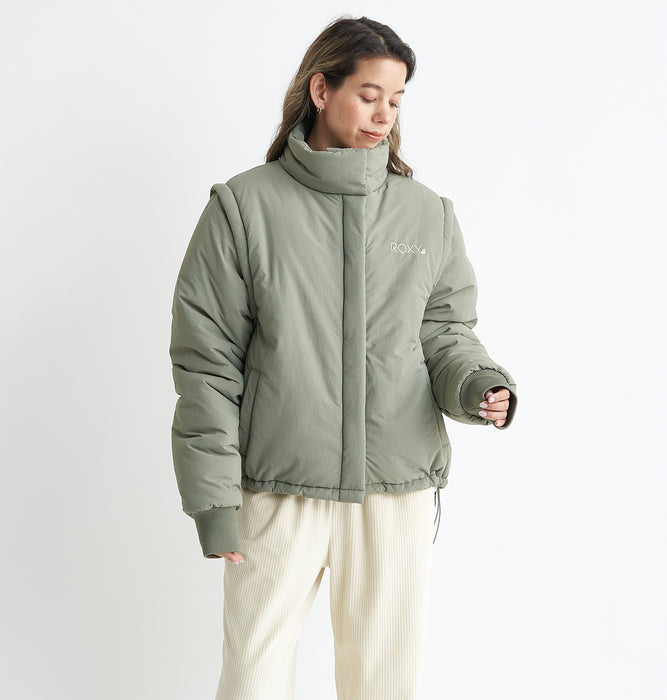 【OUTLET】Roxy STAY WARM JACKET 2way ジャケット