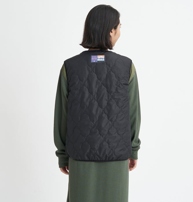 【BUY 2 20%OFF】【OUTLET】Roxy ROOTS VEST リバーシブル ベスト