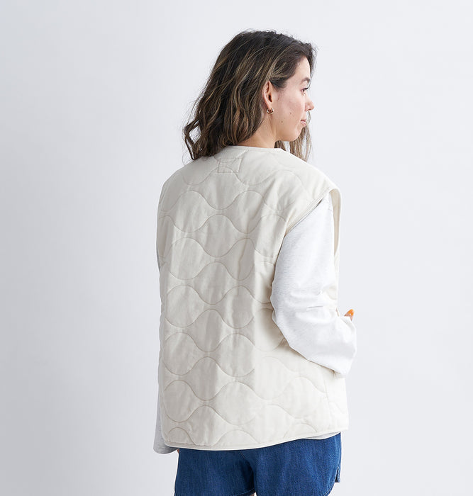 【OUTLET】【直営店限定】Roxy QUILTED VEST キルティングベスト