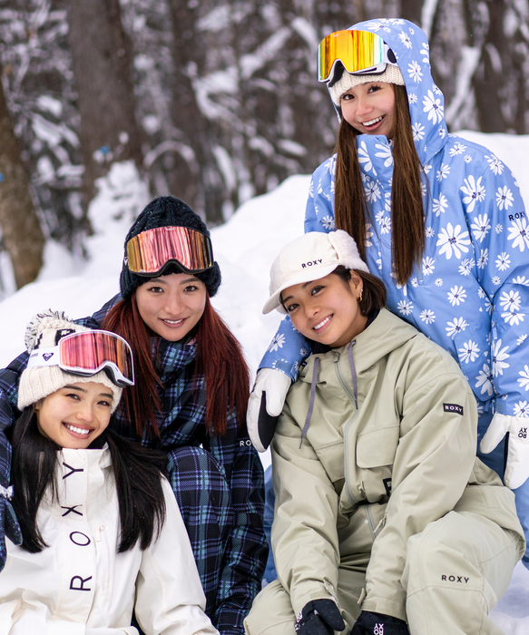ROXY JETTY SOLID JK スノージャケット ロゴ 10K防水透湿 パウダースカート付き 【26-27SNOWモデル】