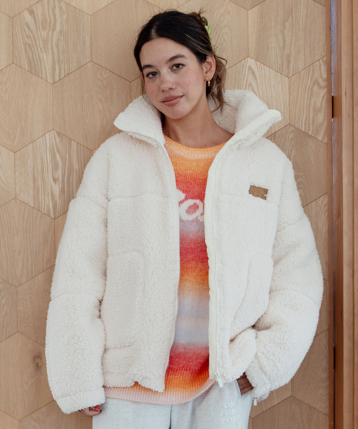 ROXY TEDDY BOA JACKET 撥水ボアジャケット 【2026年秋冬モデル】
