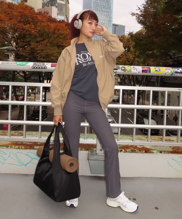 ROXY FITNESS SIDEWALK LEGGINGS フレアリブパンツ レギンス /速乾/UVカット/水陸両用 【2026年秋冬モデル】