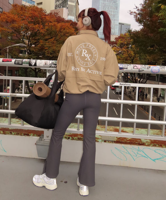 ROXY FITNESS SIDEWALK LEGGINGS フレアリブパンツ レギンス /速乾/UVカット/水陸両用 【2026年秋冬モデル】