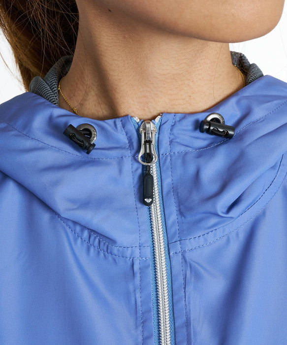 ROXY FITNESS FEEL FREE JACKET 柄プリントジップフーディー パーカー /撥水 【2026年秋冬モデル】