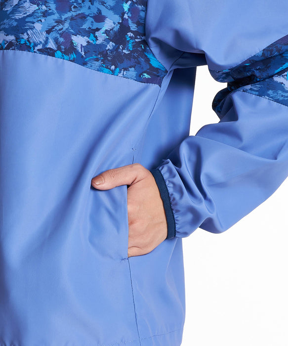 ROXY FITNESS FEEL FREE JACKET 柄プリントジップフーディー パーカー /撥水 【2026年秋冬モデル】