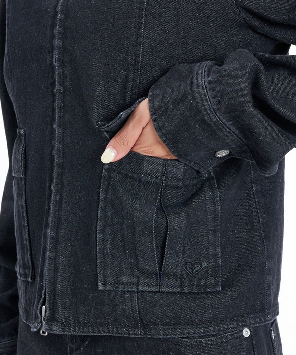 ROXY x NANAHA DENIM JACKET デニムジャケット 【2026年秋冬モデル】