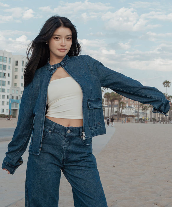 ROXY x NANAHA DENIM JACKET デニムジャケット 【2026年秋冬モデル】