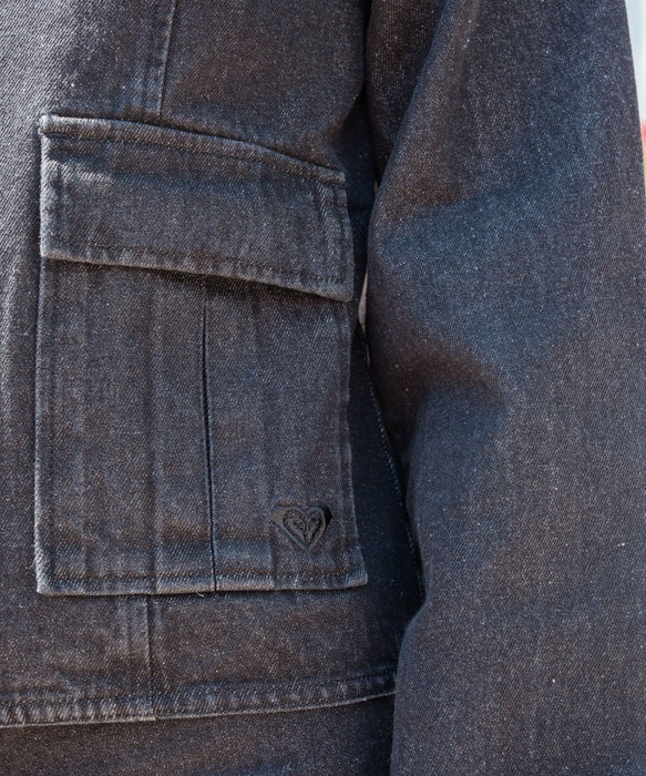 ROXY x NANAHA DENIM JACKET デニムジャケット 【2026年秋冬モデル】