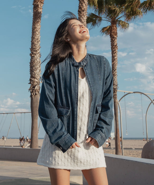 ROXY x NANAHA DENIM JACKET デニムジャケット 【2026年秋冬モデル】