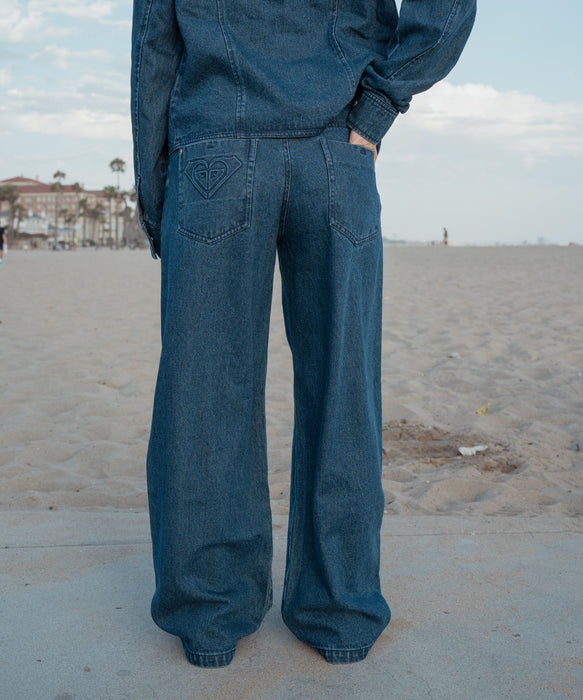 ROXY x NANAHA DENIM PANTS デニムパンツ 【2026年秋冬モデル】