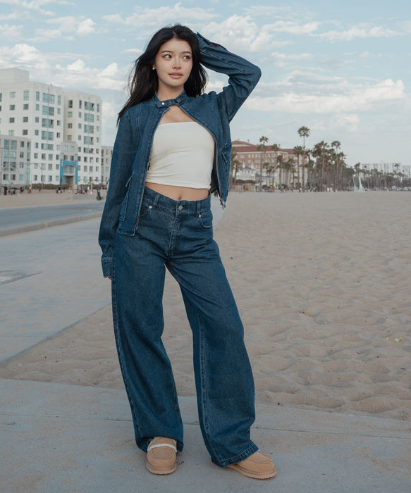 ROXY x NANAHA DENIM JACKET デニムジャケット 【2026年秋冬モデル】