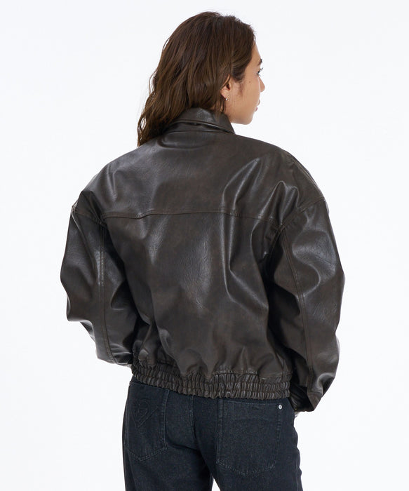 ROXY x NANAHA ECO LEATHER JACKET エコレザージャケット 【2026年秋冬