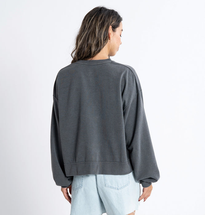 【BUY 2 20%OFF】【OUTLET】Roxy SARAH L/S TEE ミニ裏毛 トップ