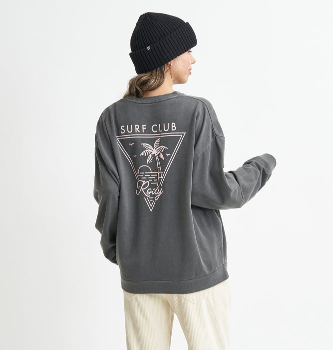 【BUY 2 20%OFF】【OUTLET】Roxy ROXY SURF CLUB ミニ裏毛 トップス