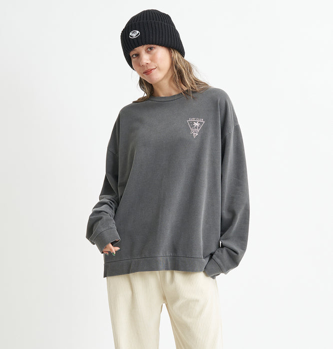 【BUY 2 20%OFF】【OUTLET】Roxy ROXY SURF CLUB ミニ裏毛 トップス