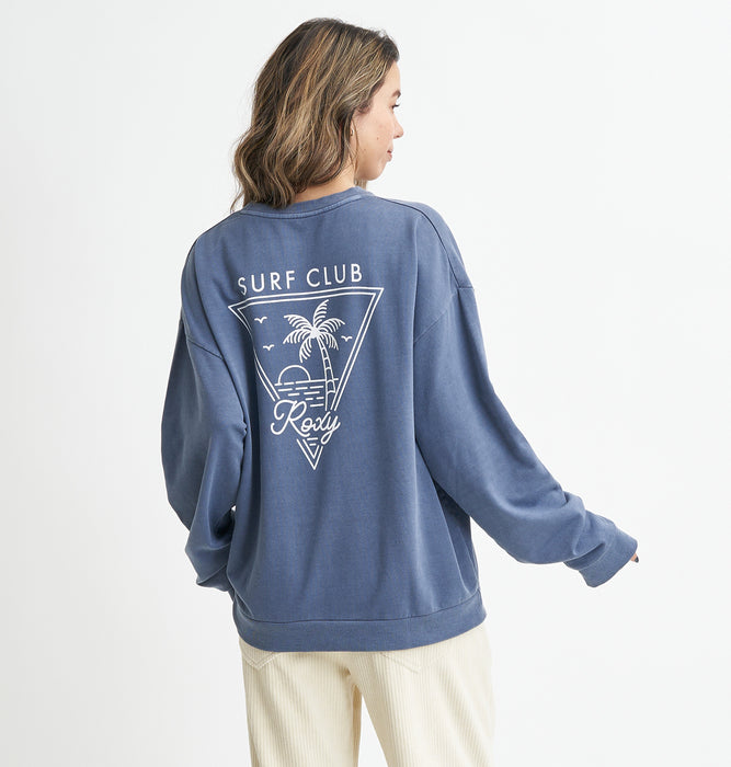 【BUY 2 20%OFF】【OUTLET】Roxy ROXY SURF CLUB ミニ裏毛 トップス