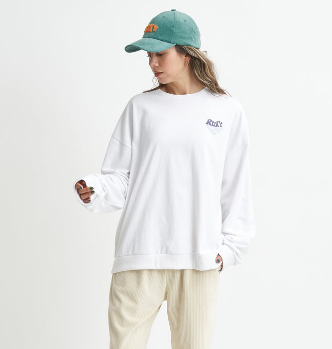 【BUY 2 20%OFF】【OUTLET】Roxy ROXY SURF CLUB ミニ裏毛 トップス