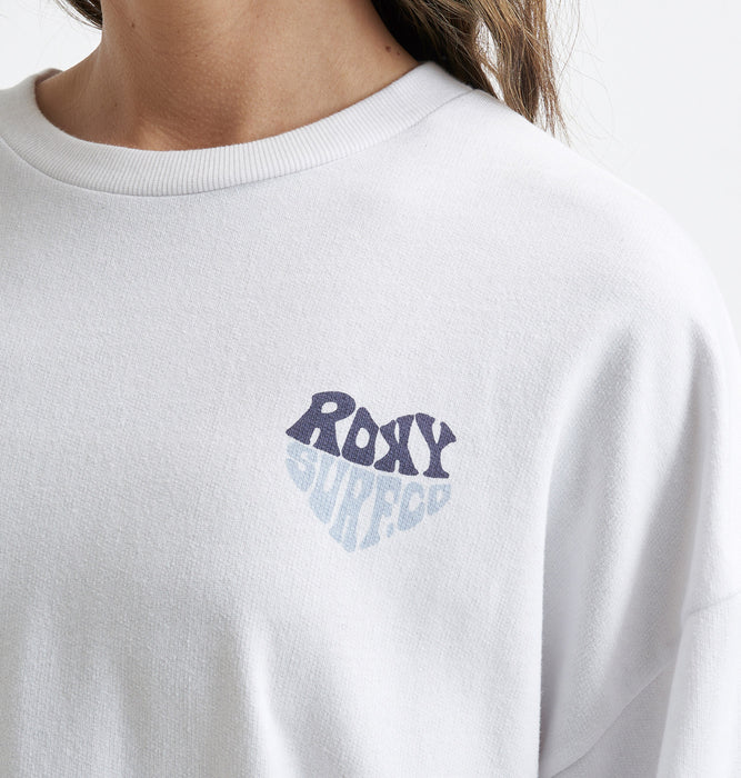 【BUY 2 20%OFF】【OUTLET】Roxy ROXY SURF CLUB ミニ裏毛 トップス