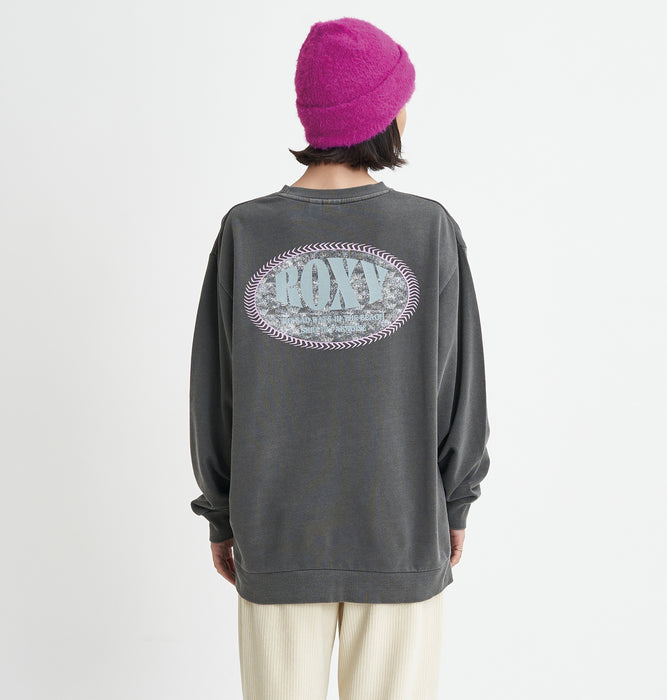 【BUY 2 20%OFF】【OUTLET】Roxy BACK LOGO ミニ裏毛 トップス