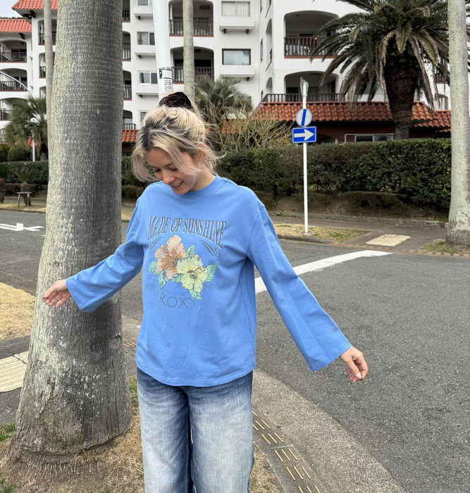 【OUTLET】Roxy HONEY BUN 長袖 Tシャツ