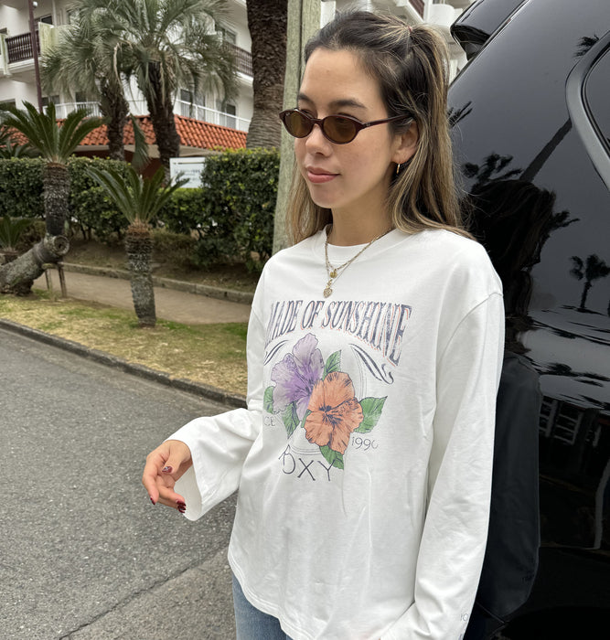 【OUTLET】Roxy HONEY BUN 長袖 Tシャツ