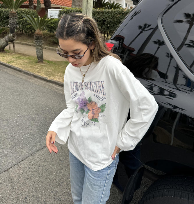 【OUTLET】Roxy HONEY BUN 長袖 Tシャツ