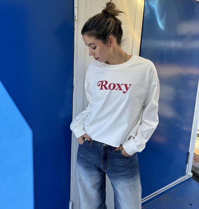 【OUTLET】Roxy ENDLESS SUNSHINE L/S TEE ショート丈トップス