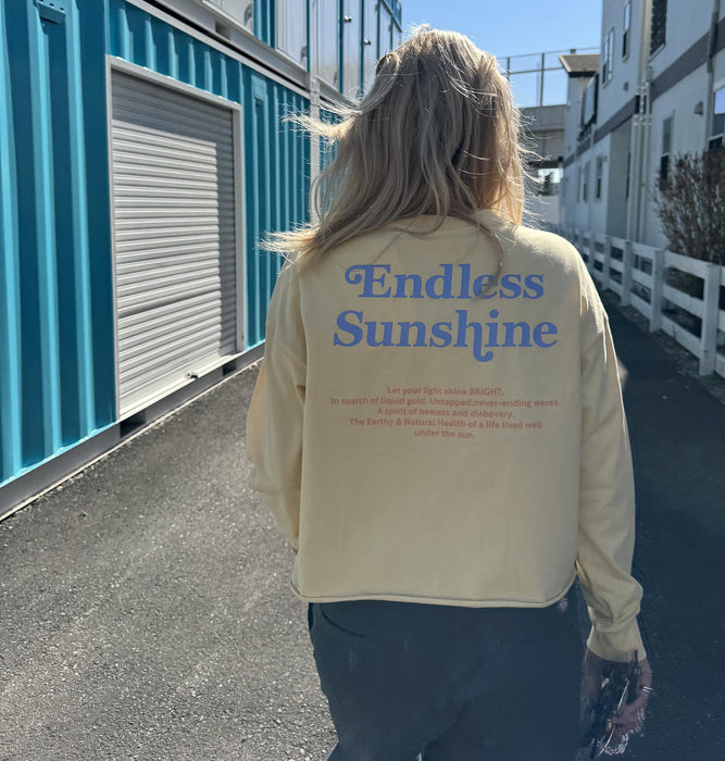 【OUTLET】Roxy ENDLESS SUNSHINE L/S TEE ショート丈トップス