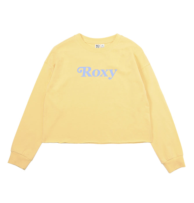 【OUTLET】Roxy ENDLESS SUNSHINE L/S TEE ショート丈トップス