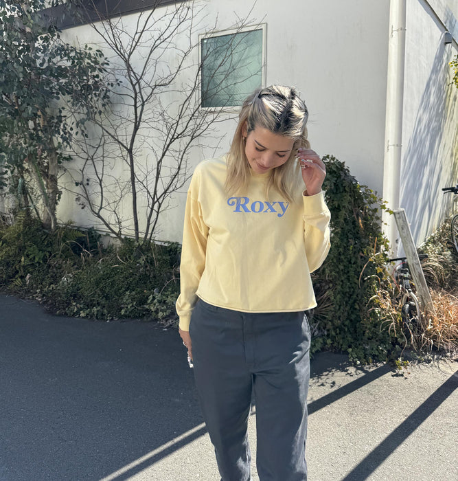 【OUTLET】Roxy ENDLESS SUNSHINE L/S TEE ショート丈トップス