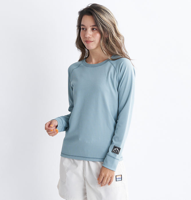 【OUTLET】Roxy 水陸両用 速乾 長袖Tシャツ MOUNTAINOUS L/S