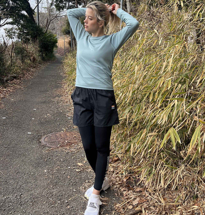 【OUTLET】Roxy 水陸両用 速乾 長袖Tシャツ MOUNTAINOUS L/S