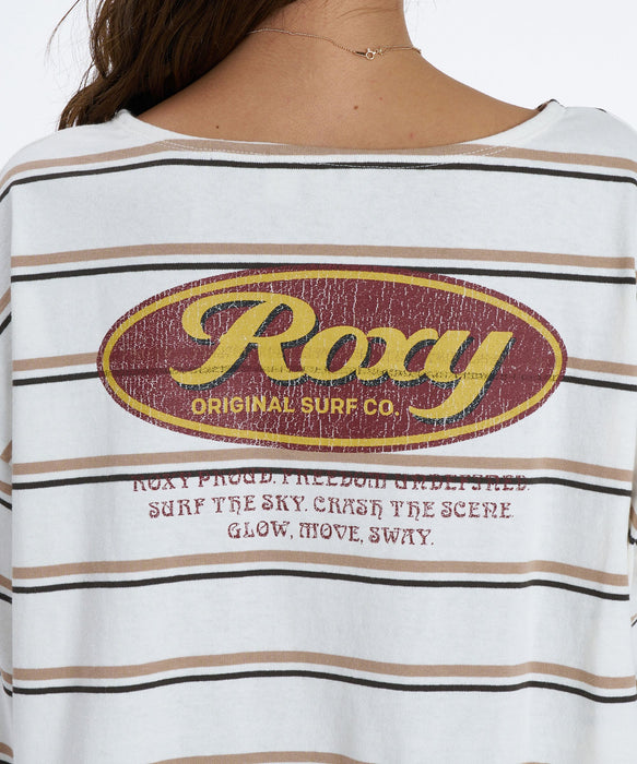 ROXY GLOW SWAY ヴィンテージライク長袖Tシャツ ロンT 【2026年秋冬モデル】