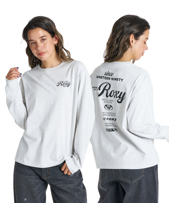 ROXY HISTORICAL LOGO L/S TEE ヒストリカルロゴ長袖Tシャツ ロンT 【2026年秋冬モデル】